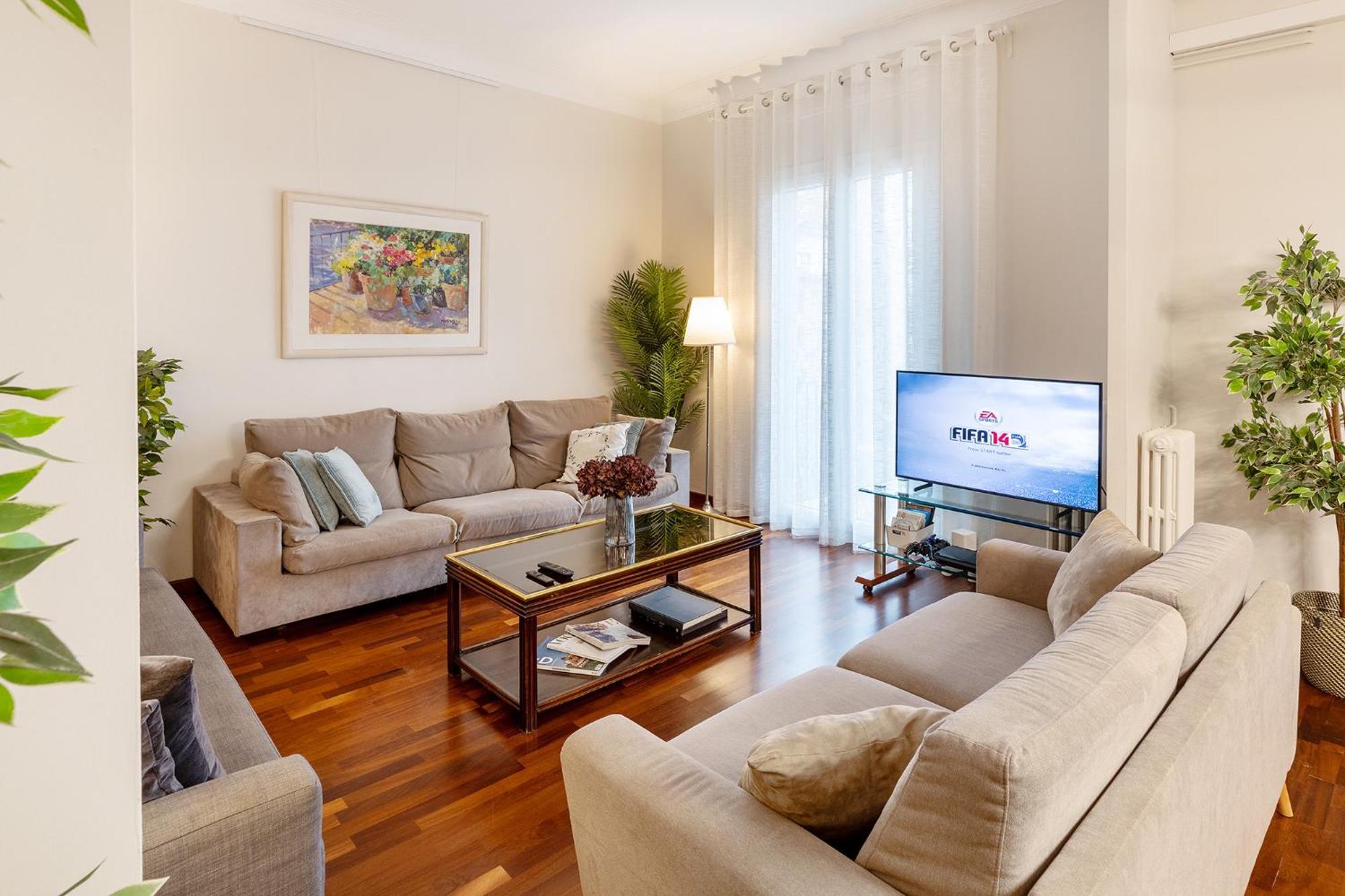 Large & Beautiful 4min From Passeig De Gracia Apartment *